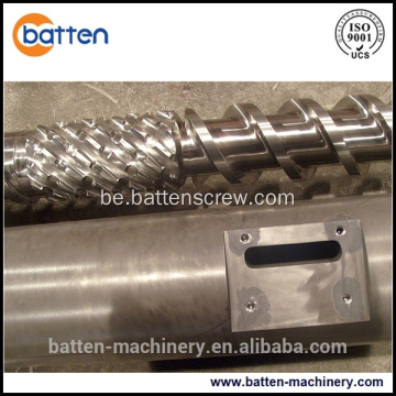 PP/PE Труба/бутэлькі лускавінкі Адзіная шрубавая бочка